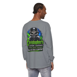 Unisex Garment-dyed Long Sleeve T-Shirt