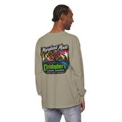 Unisex Garment-dyed Long Sleeve T-Shirt