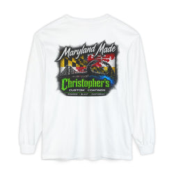 Unisex Garment-dyed Long Sleeve T-Shirt