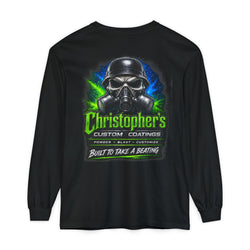 Unisex Garment-dyed Long Sleeve T-Shirt