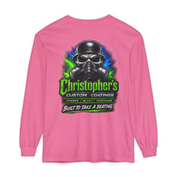 Unisex Garment-dyed Long Sleeve T-Shirt