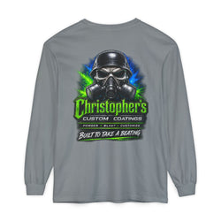 Unisex Garment-dyed Long Sleeve T-Shirt